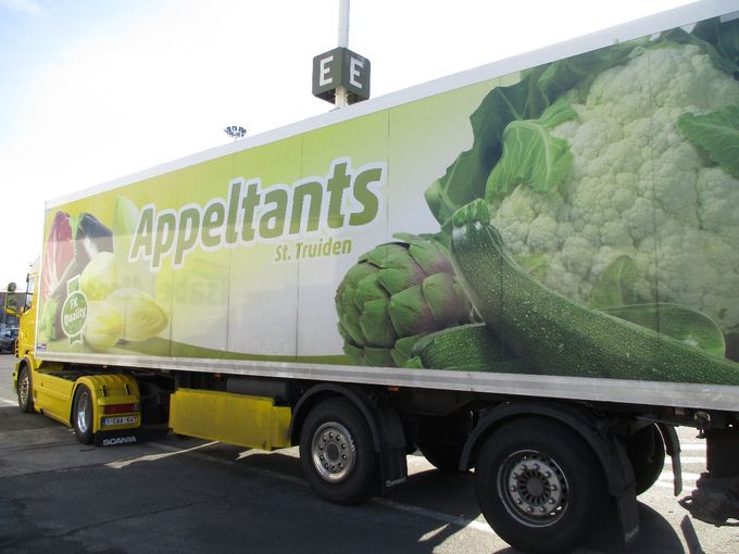 Mooie promotie voor groenten van Appeltants uit Sint-Truiden.