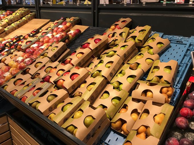 Ook Carrefour verpakt sinds november 2019 alle appelen zonder plastic film.